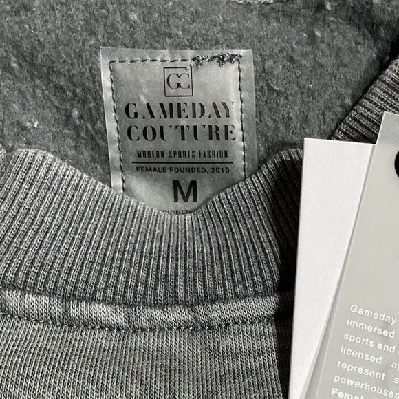 NFL Detroit Lions Gameday Couture Crewneck Sweatshirt size medium Vintage Wash - Picture 4 of 5